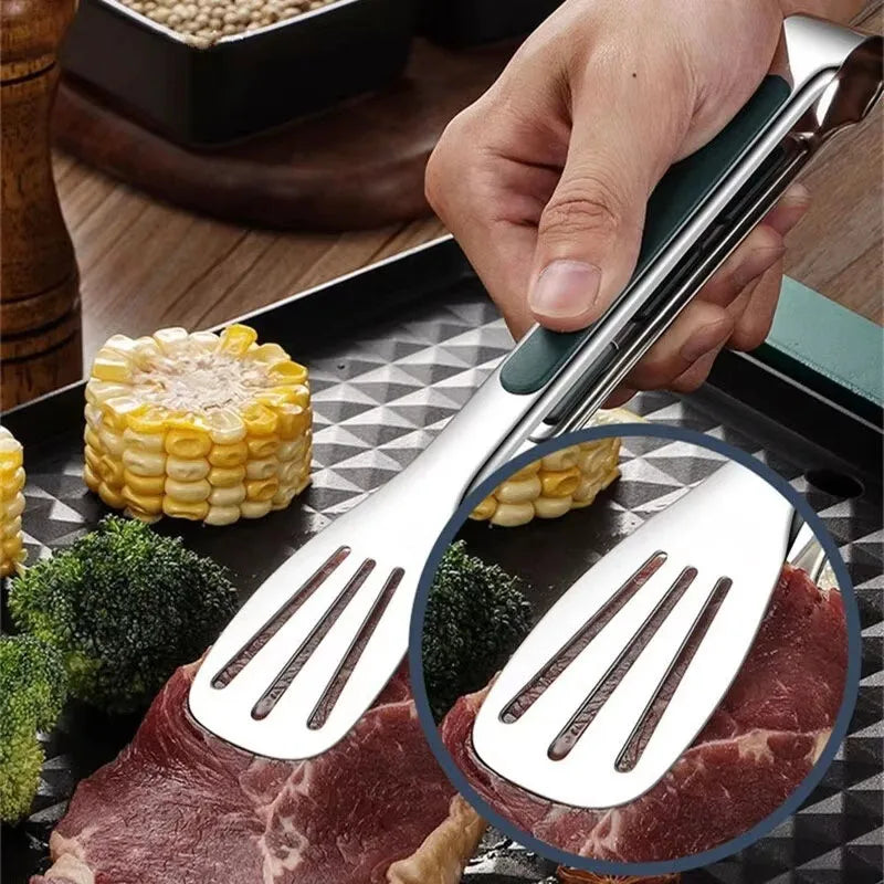 Everyday Home Australia Non-Slip Stainless Steel Tongs