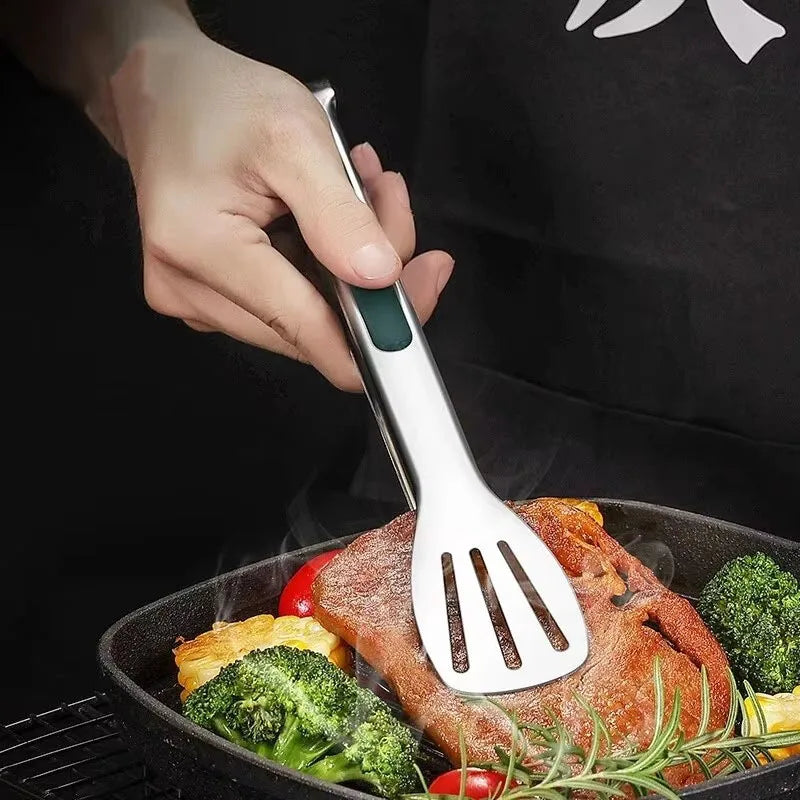 Everyday Home Australia Non-Slip Stainless Steel Tongs