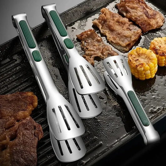 Everyday Home Australia Non-Slip Stainless Steel Tongs